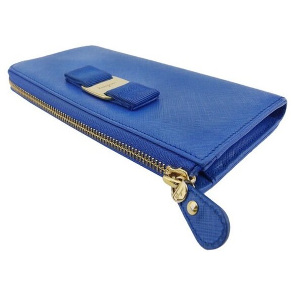 Salvatore Ferragamo L-shaped zipper wallet Authentic Used - Picture 5 of 9